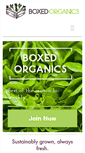 Mobile Screenshot of boxedorganicsnj.com